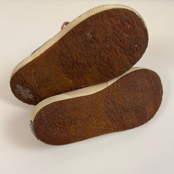 Superga Velvet Sneakers in Blush - Picture 8 of 9